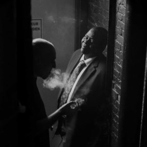 Pedro Pablo waiting to go on stage, Amberes